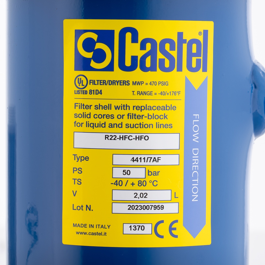 Replaceable solid core filter    drier 4411/7AF