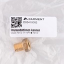 Suction filter brass cap 7521/2 1/4" NPT