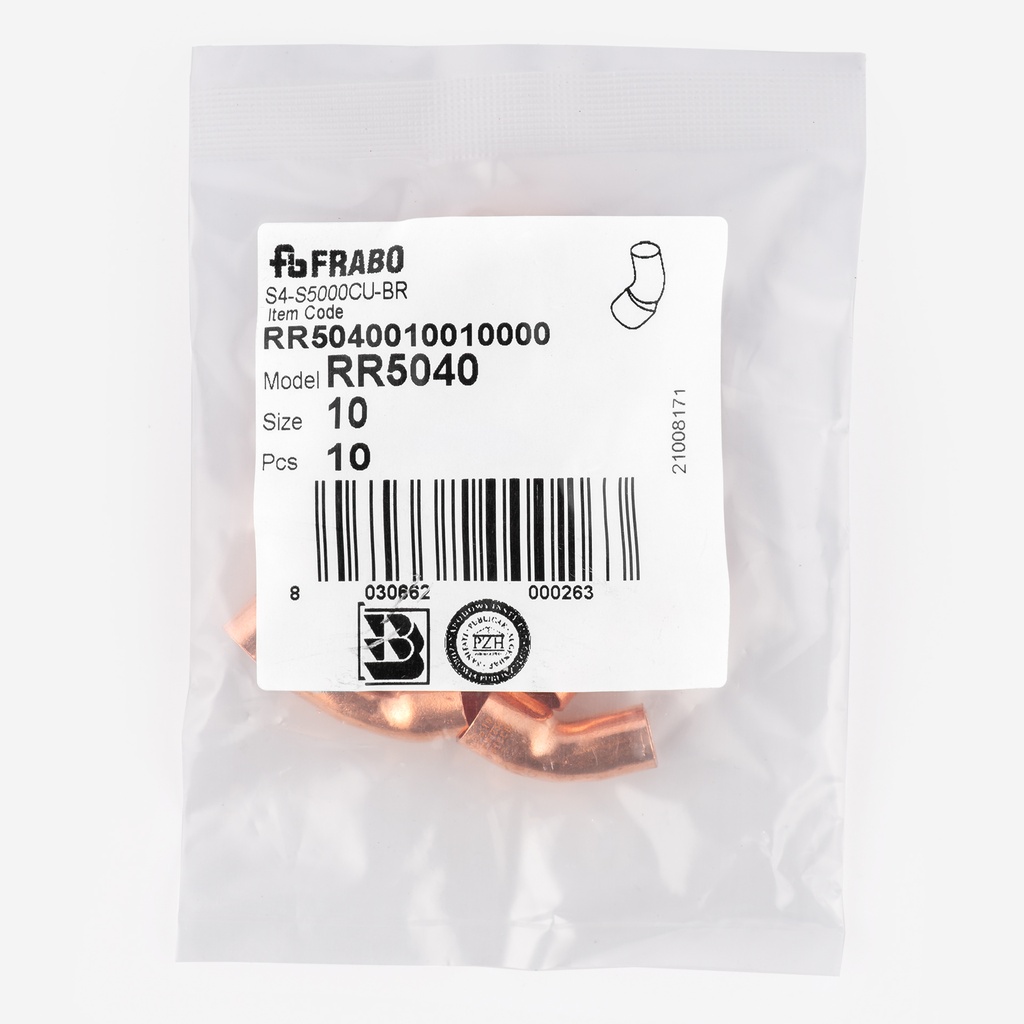 Street Elbow 45° 10mm F/M RR5040