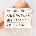 Reducing coupler 1 5/8"x7/8" FR5240
