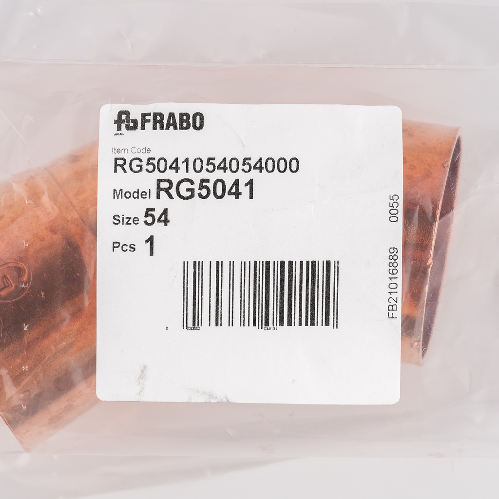 Bend 45° G-size RG5041 54mm G-size