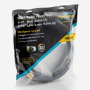 Charing hose set 3x1,5m (HR3CM)  2x5/16" 1x1/4" (1x ball valve)  