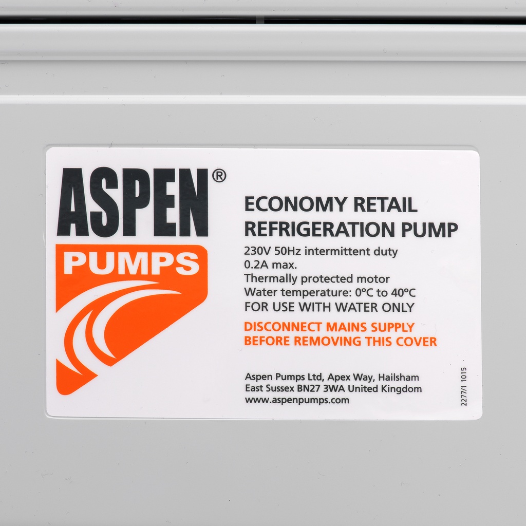 Condensate removal pump Aspen FP2320 ERRP 11L tank