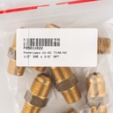 SAE flare/NPT reducing UN 7140/43 1/2"x3/8"  (U1-8C)