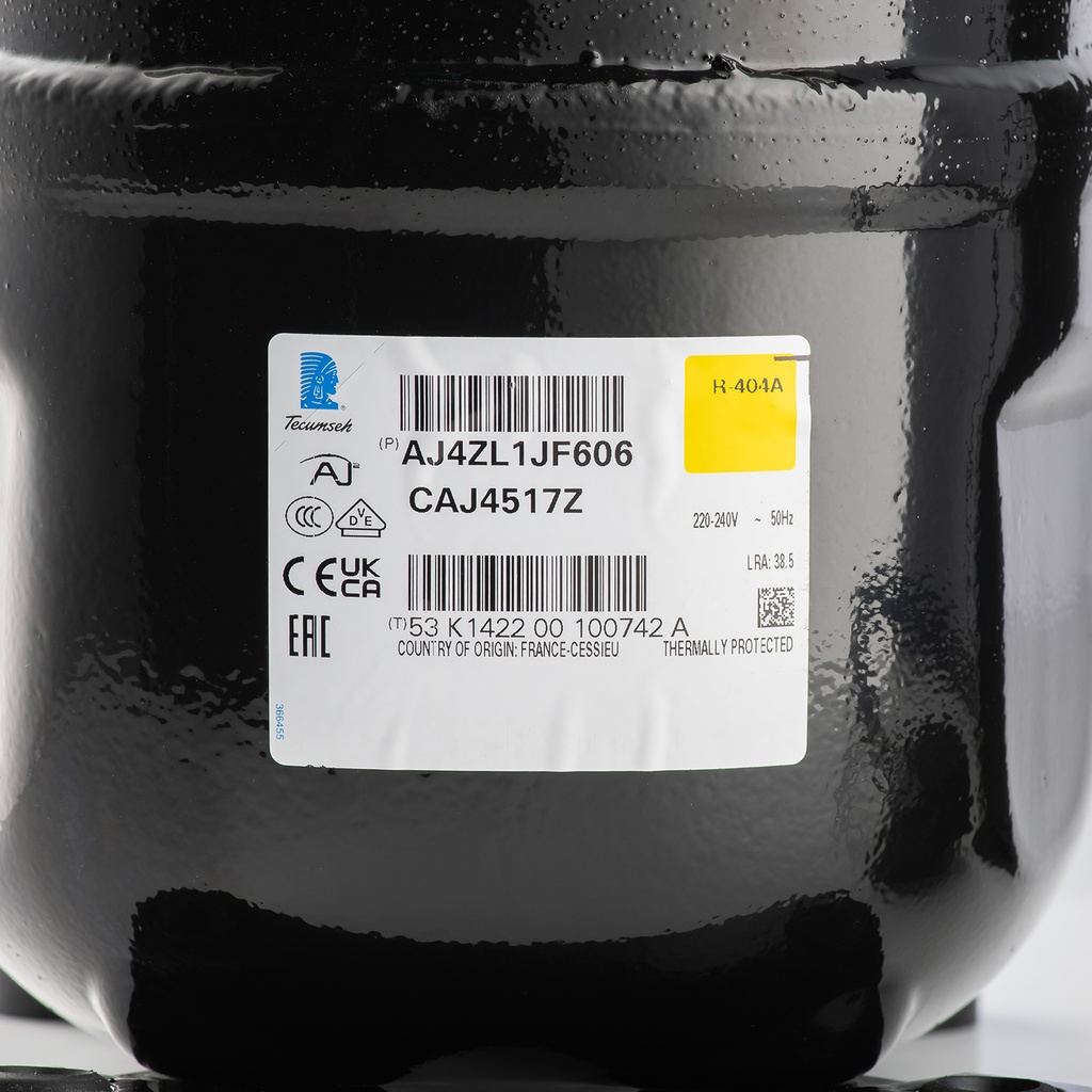 Compressor CAJ4517Z-PAJ 25,95cm³ R404A HBP 230V (brazed) 