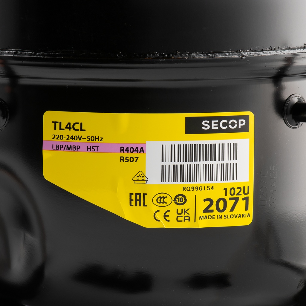 Compressor TL4CL 3,86cm³ R404A LMBP 230V