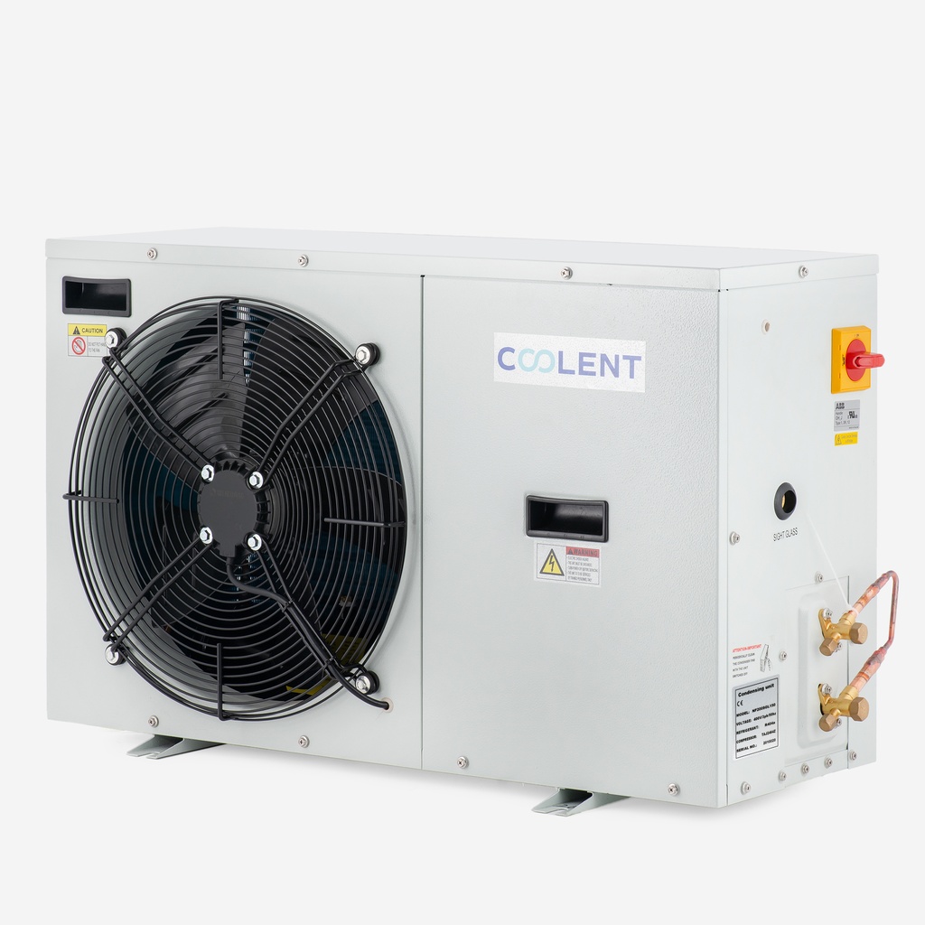 Condensing unit Coolent NF200SGL150 -35°C 0,96kW 1 1/2HP R404A 400V 