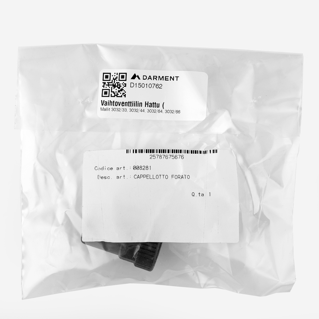 Changeover Valve Cap (Model 3032/33, 3032/44, 3032/64, 3032/66)