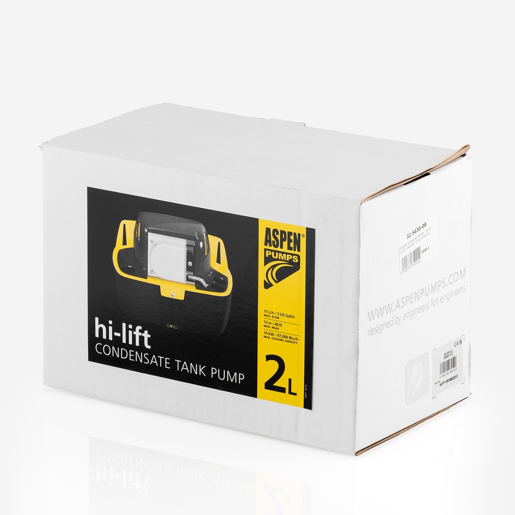 Condensate removal pump Aspen    Hi-Lift 11l/h 2l tank