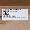 Evaporator Lu-Ve drip tray cover SHS13/15