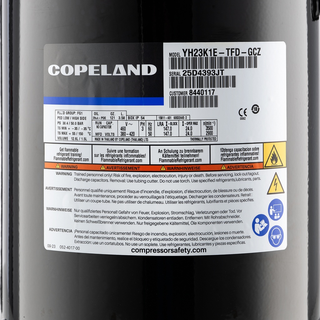 Compressor YH23K1E-TFDN-GCZ