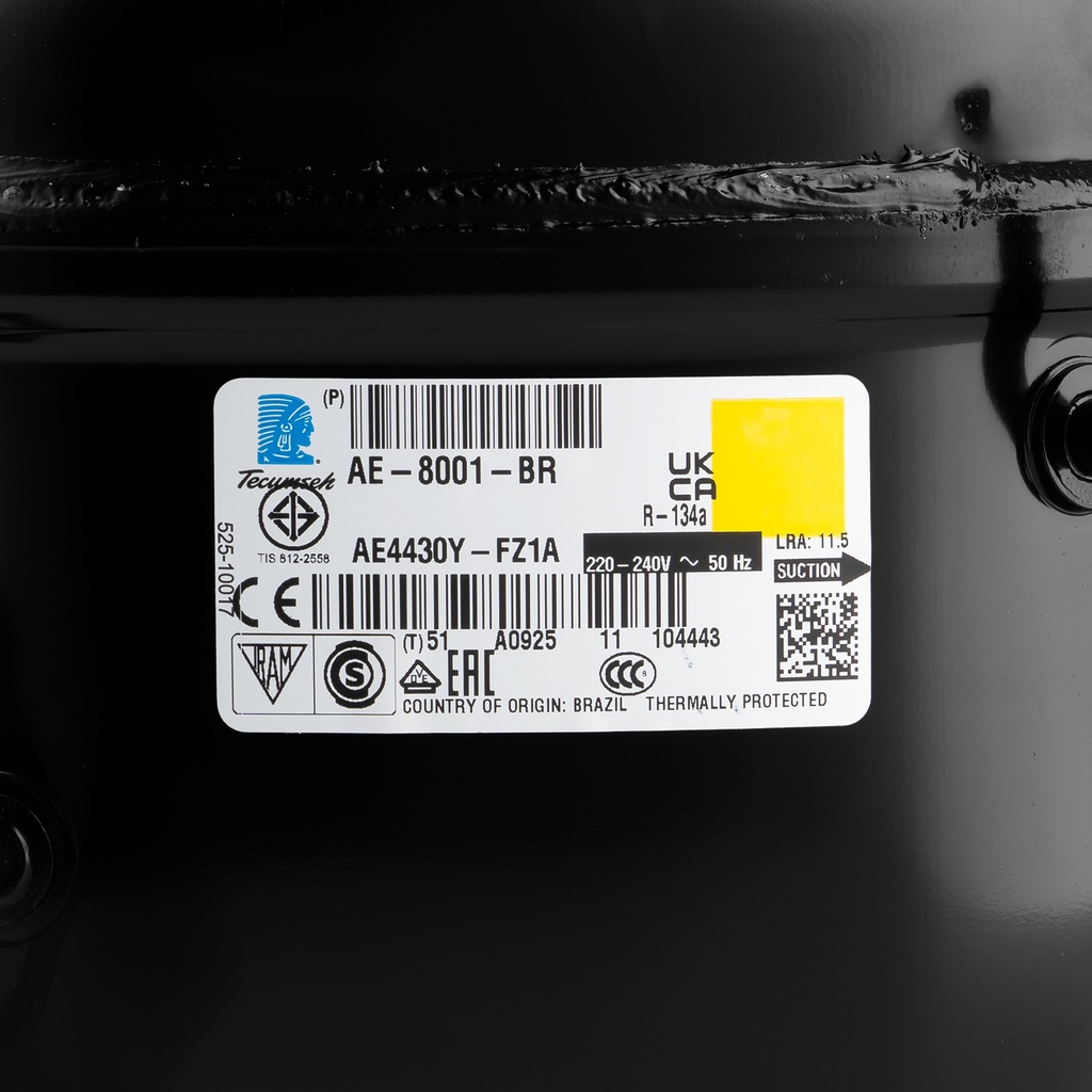 Compressor AE4430Y 8,02cm³ R134A HBP 230V