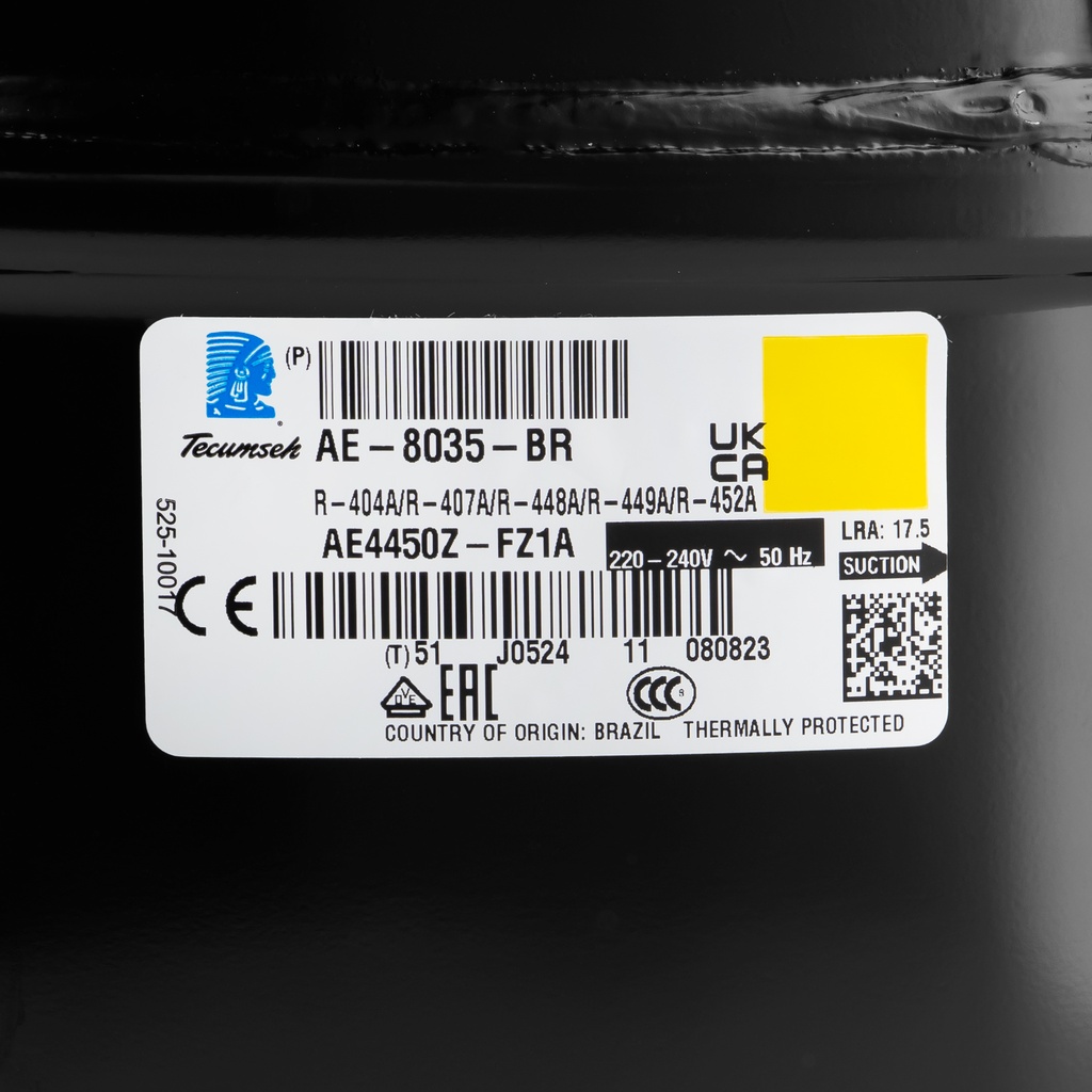 Compressor AE4450Z 8,85cm³ R404A HBP 230V