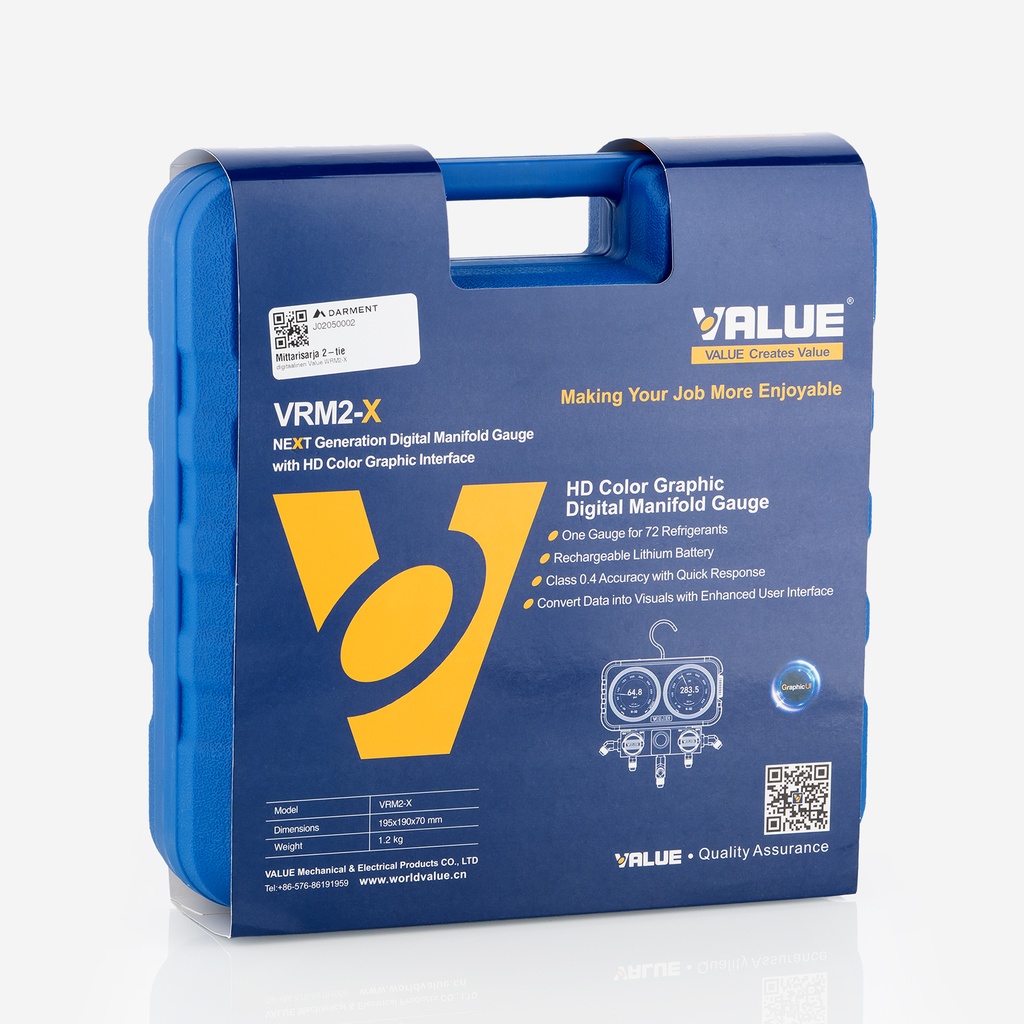 Value VRM2-X Digital Manifold Gauge