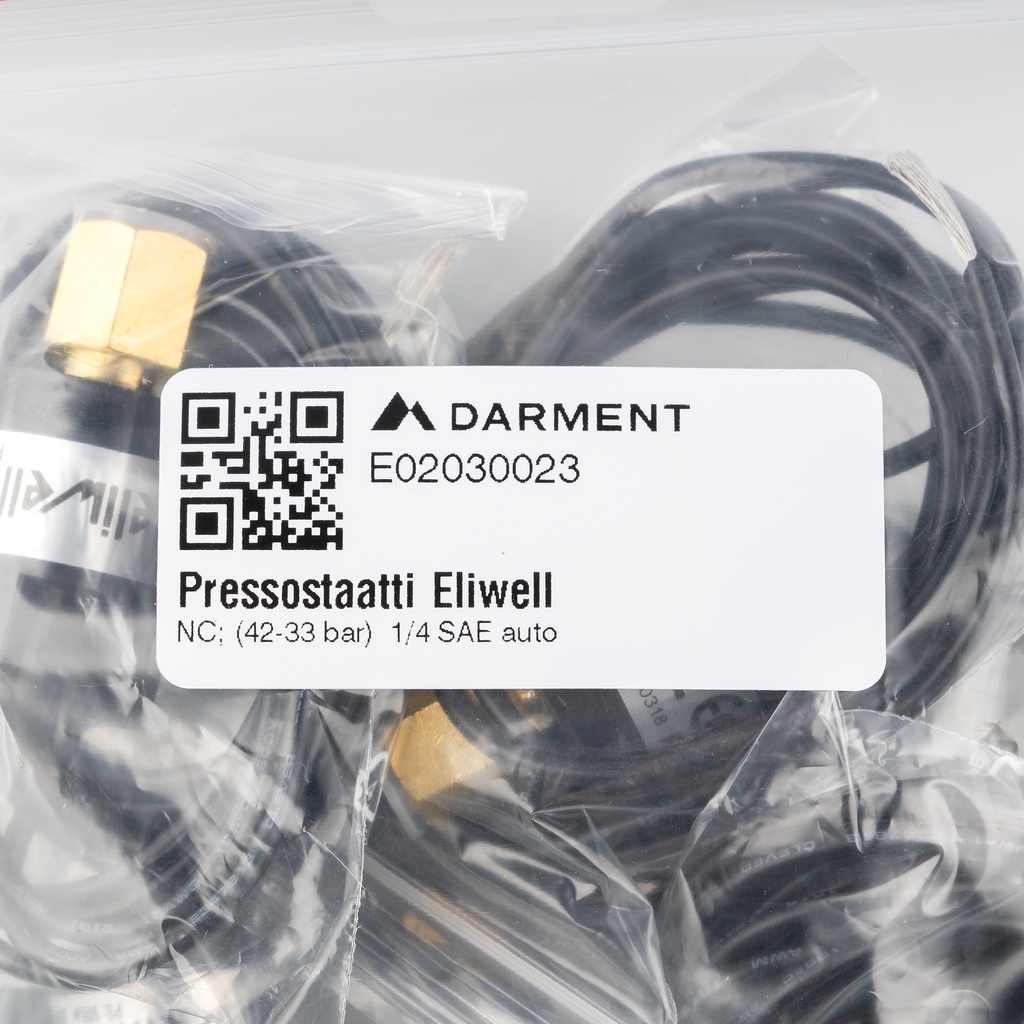 Pressure Switch Mini Eliwell high pressure, NC; 42 - 33 [bar], auto