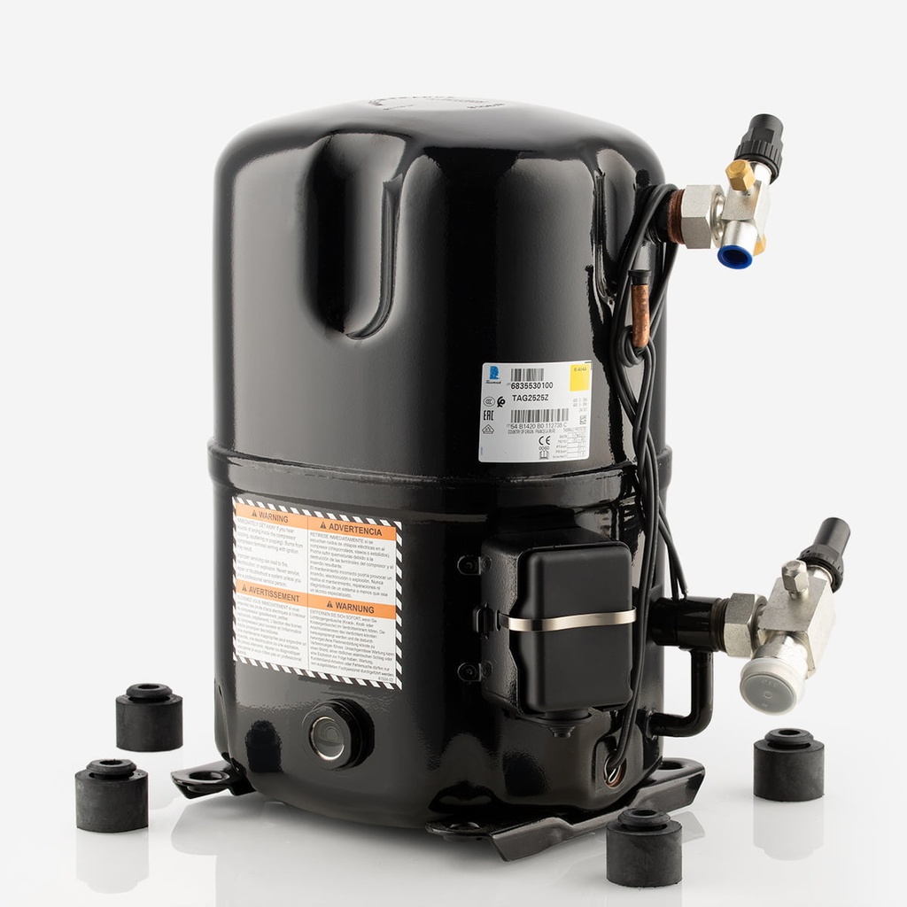 Kompressori TAG2525Z 145,00cm³ R404A LBP 400V