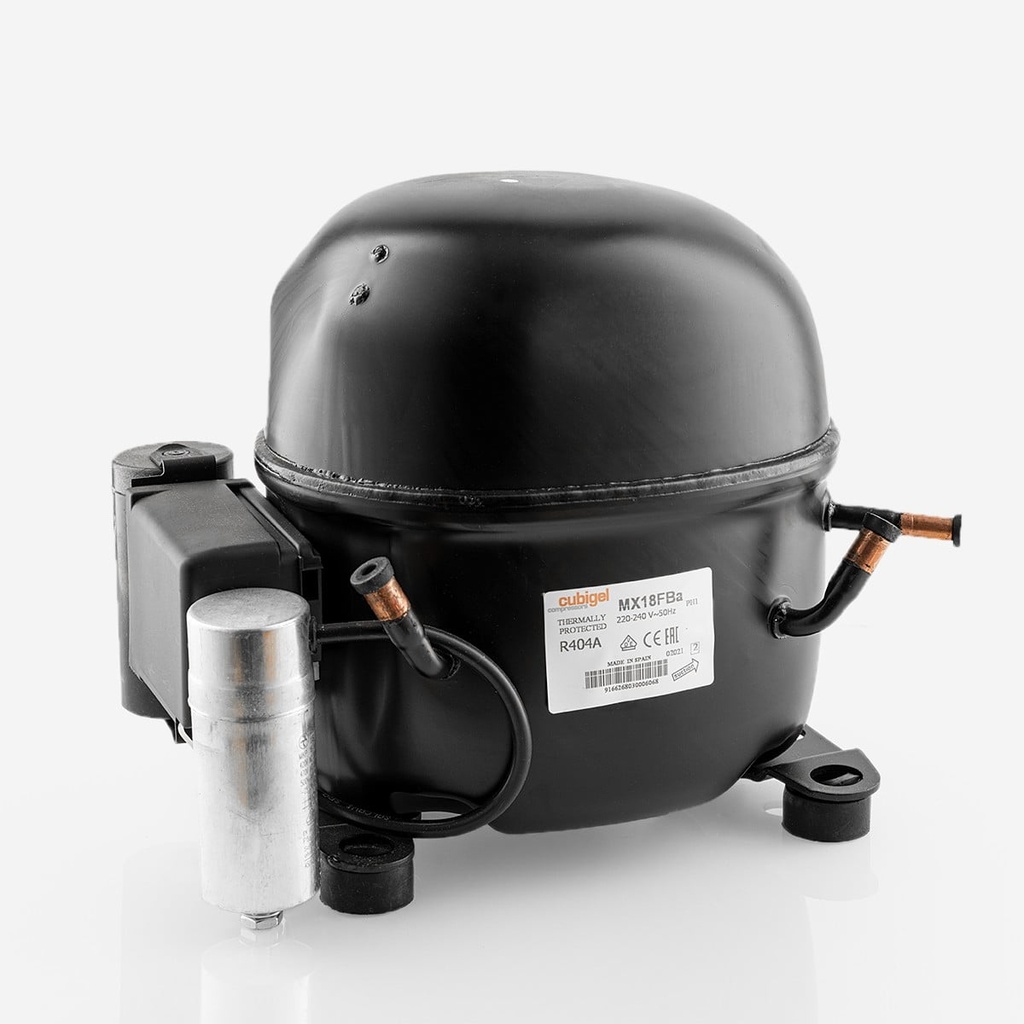 Compressor MX18FBa 18,40cm³ R404A LBP 230V 5/8HP