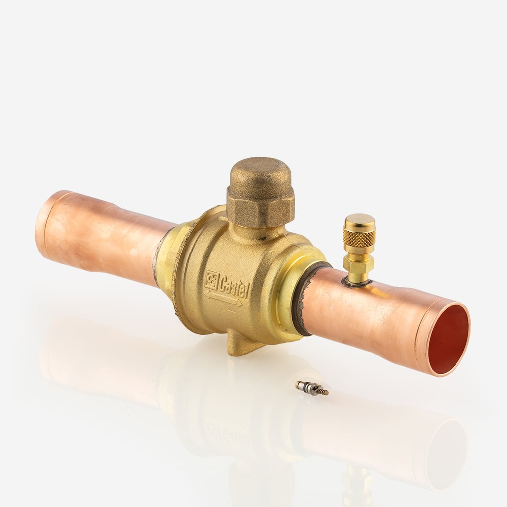 Ball valve ODS 28mm + schrader   6570/M28A