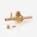 Ball valve ODS 10mm Polyhedra    6570N/M10A + 1/4" access valve  