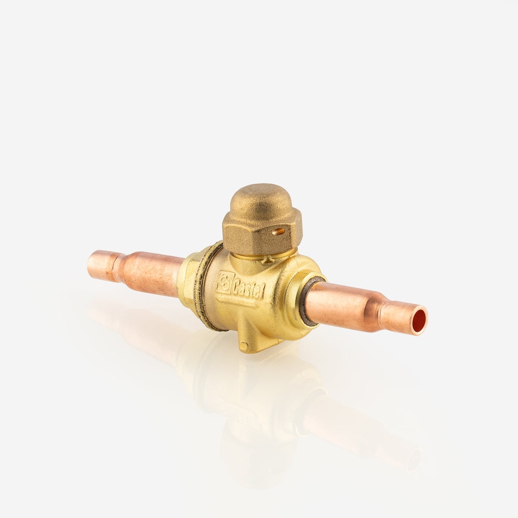 Ball valve Co2 80bar 1/4"ODS