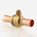 Ball valve Co2 60bar 2.1/8"-54mm ODS