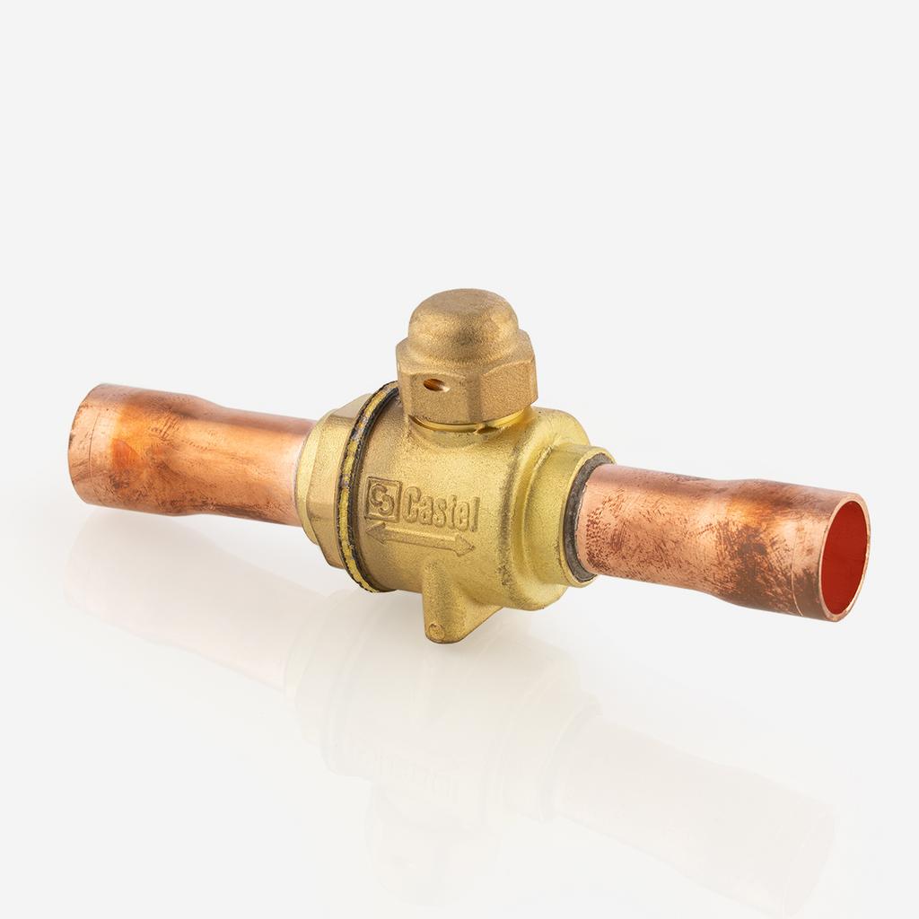 Ball valve Co2 60bar 18mm ODS
