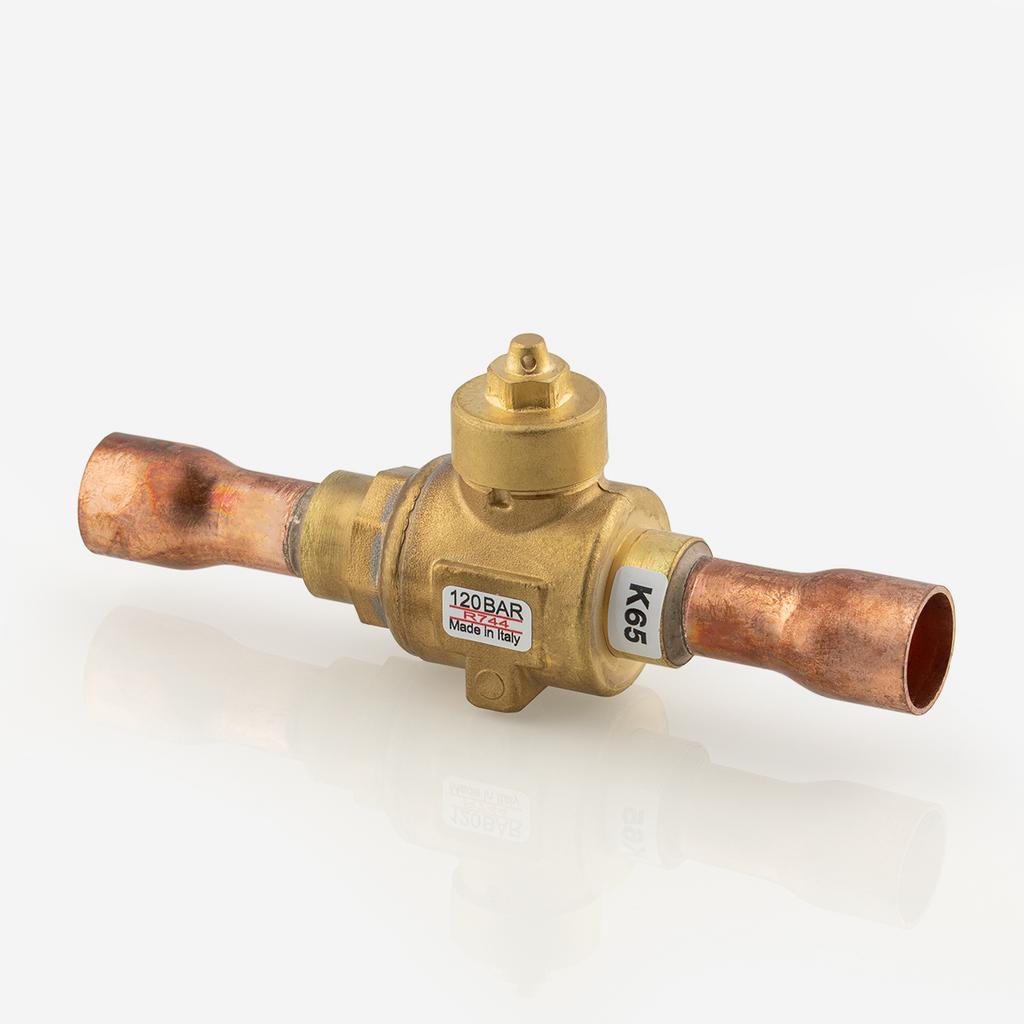 Ball valve ODS 18mm REF1.1.N.B.018.K65 CO2 K65