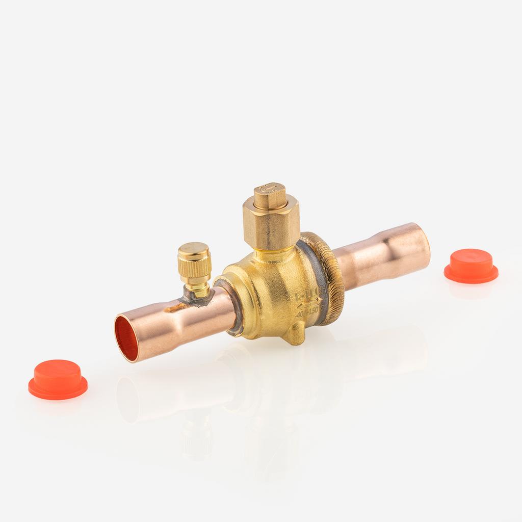Ball valve ODS 3/4" 120bar 601017802 CO2 with schrader