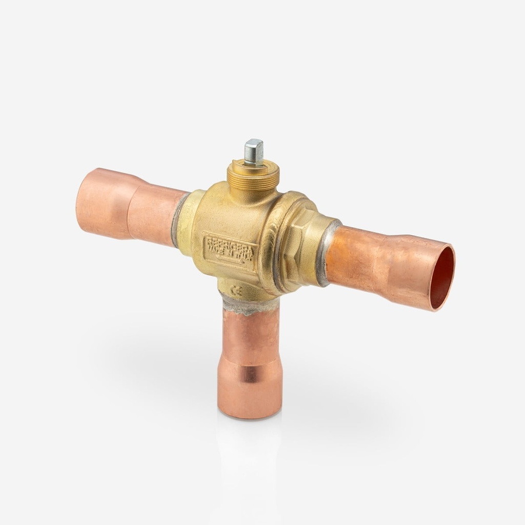 3Way Ball valve 1 1/8"-ODS REF1.1.N.D.118.MPK65 K65 CO2