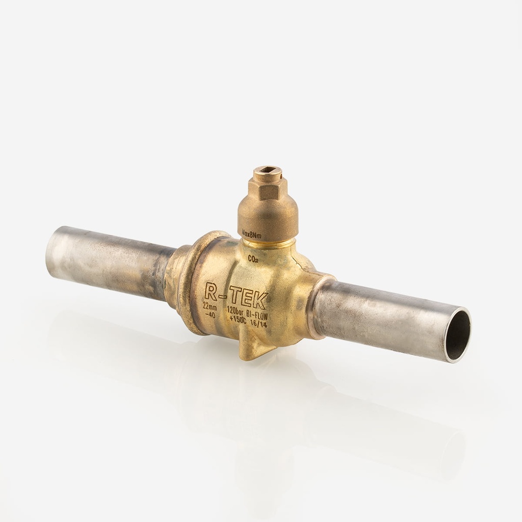Ball valve ODS 22mm 60101781702 CO2 120bar