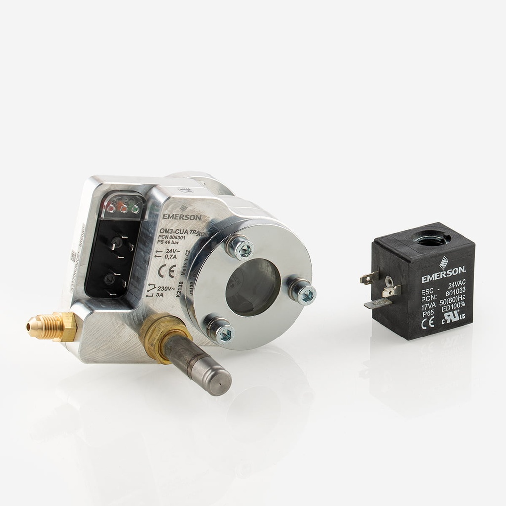 Electronic oil level regulator OM3-CUA, 24VAC, RELE 230V (805301), Emerson