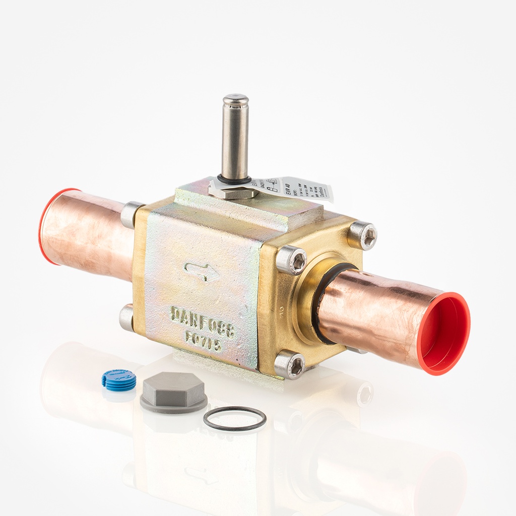 Solenoid valve (no coil) 042H1114 EVR40 42mm-ODF