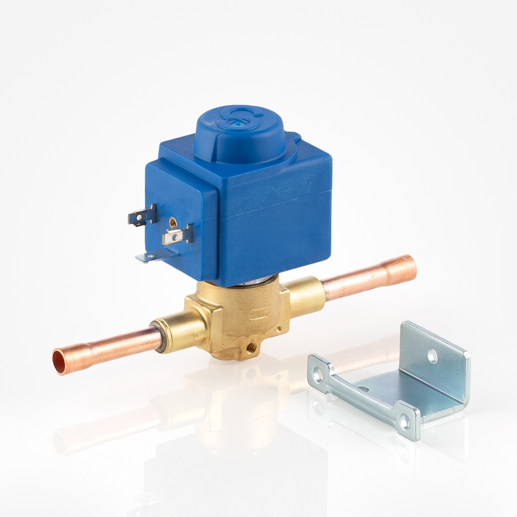 Solenoid valve with coil 1/4"ODS Polyhedra 1028/2A6.E