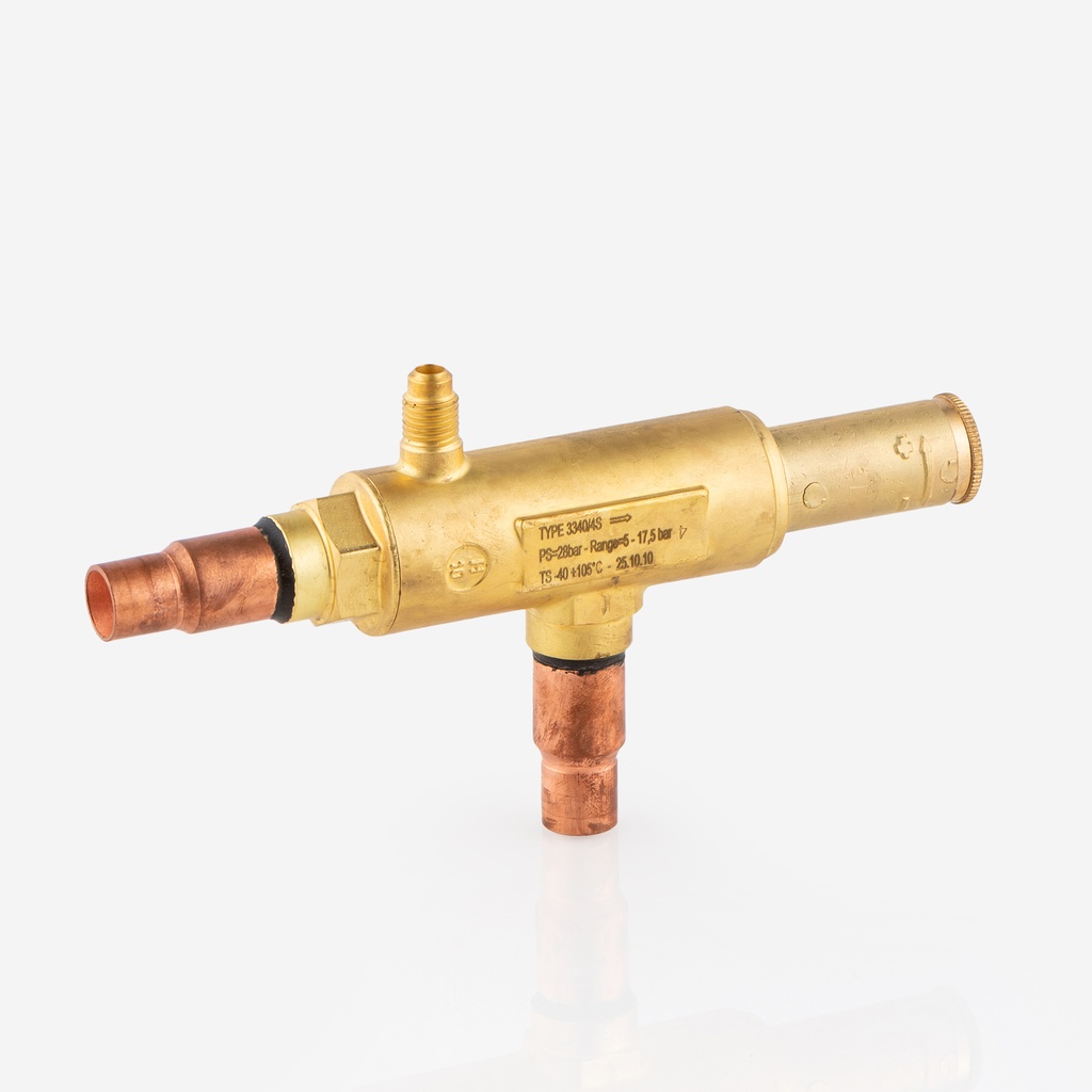Condensing pressure regulator    3340/4S 1/2"-ODS