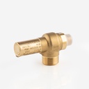 Safety valve G 3/8" - G 3/4" D10/CS 28bar