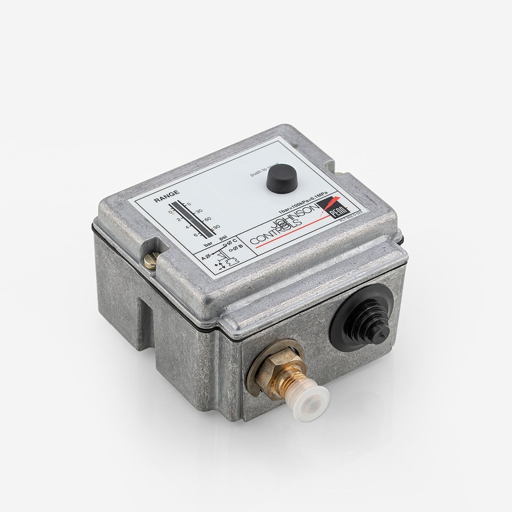 Pressure switch Johnson Controls P77BCA-9300 (-0.5 - 7 bar) manual