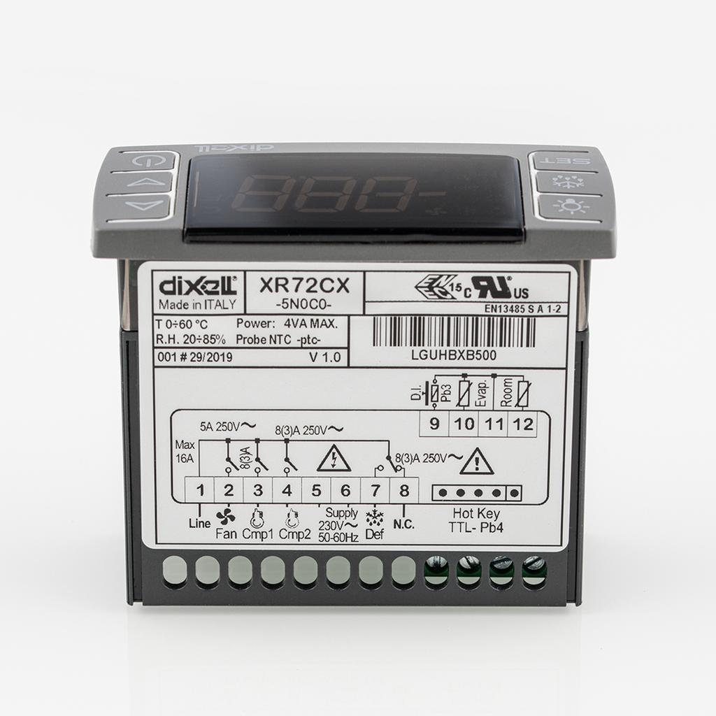 Dixell controller XR72CX-5N0C0   230V 16A