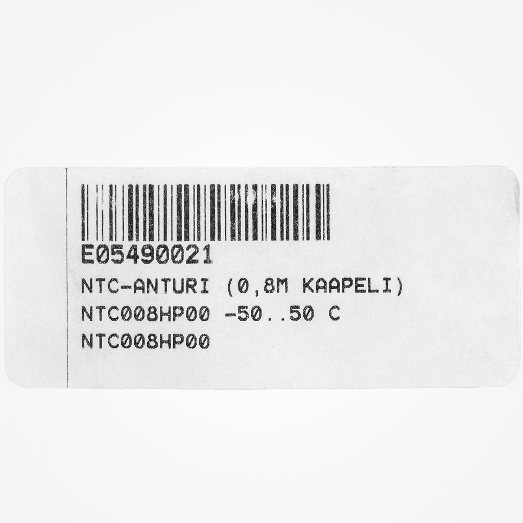 NTC-ANTURI (0,8M KAAPELI) NTC008HP00 -50..50°C
