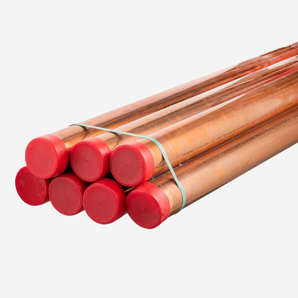 Copper tube 1-5/8" (RQ) 80bar    1-5/8" (5m)