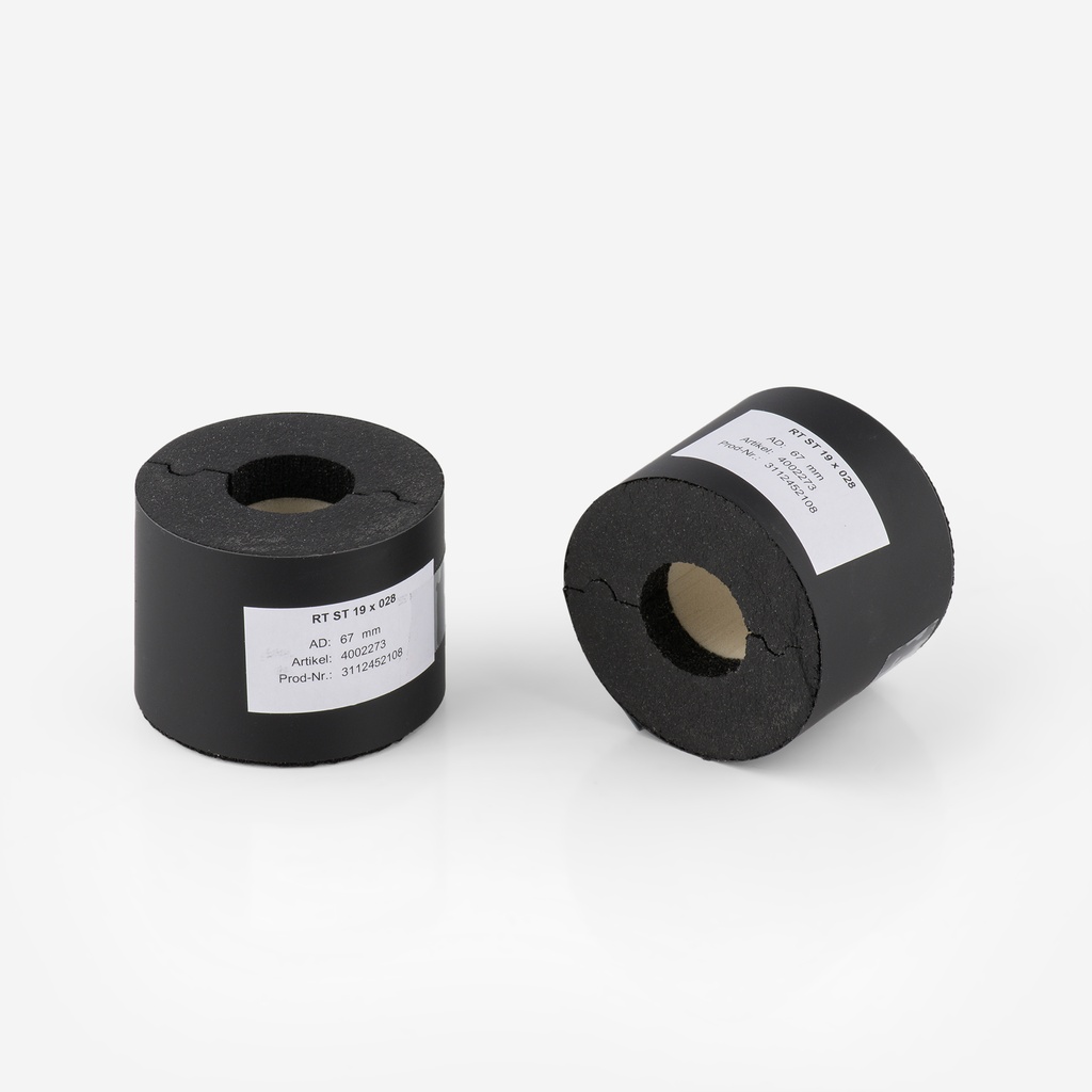 Insulated pipe support 19X28mm