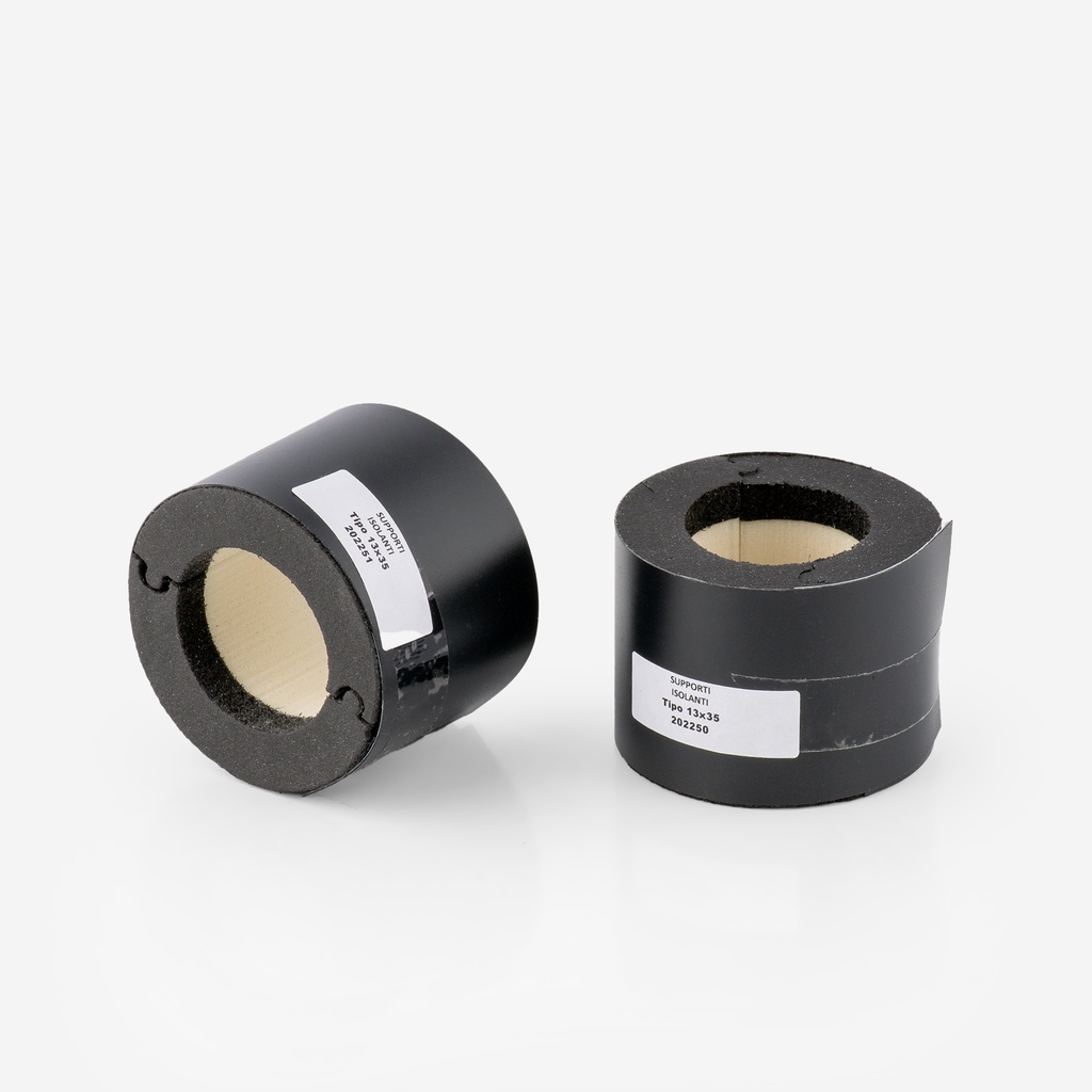 Insulated pipe support 13X35mm