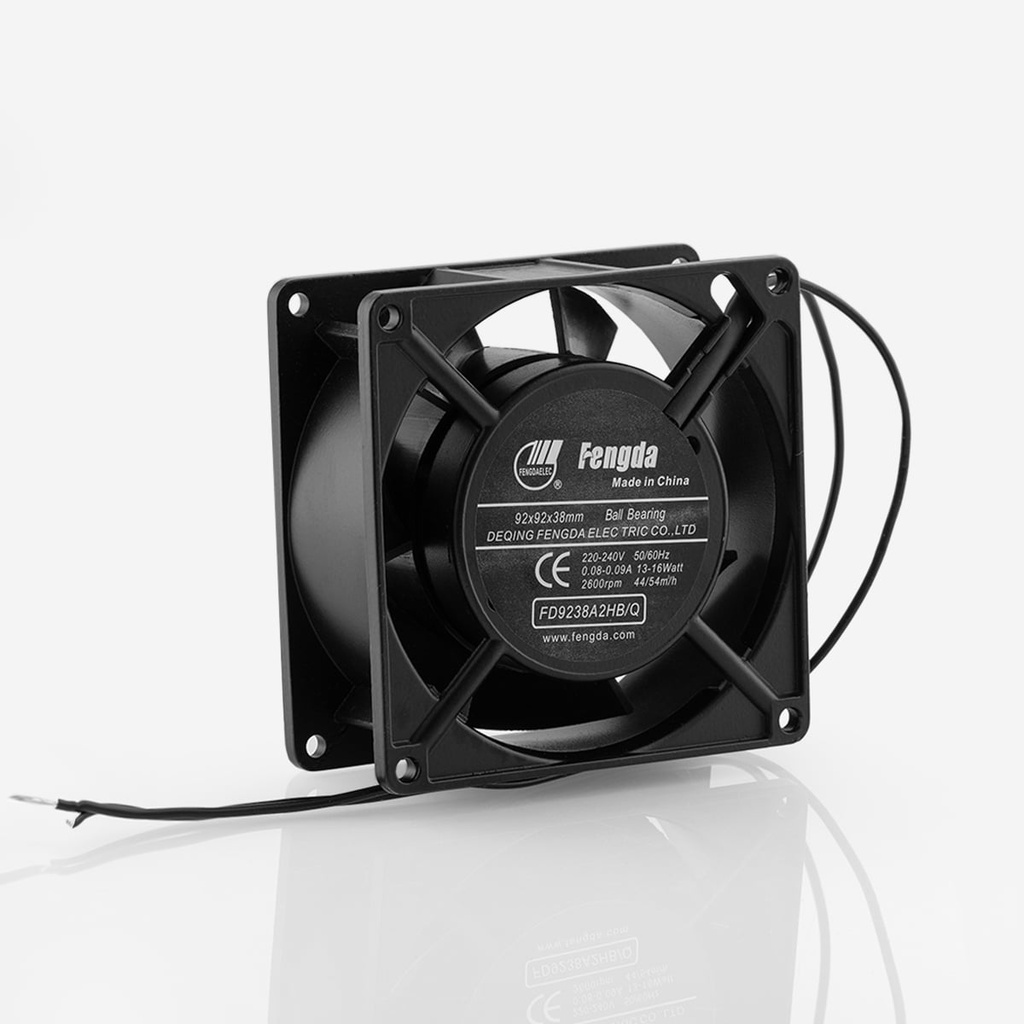 Fan Motor 230V 2600rpm 92X92X38mm