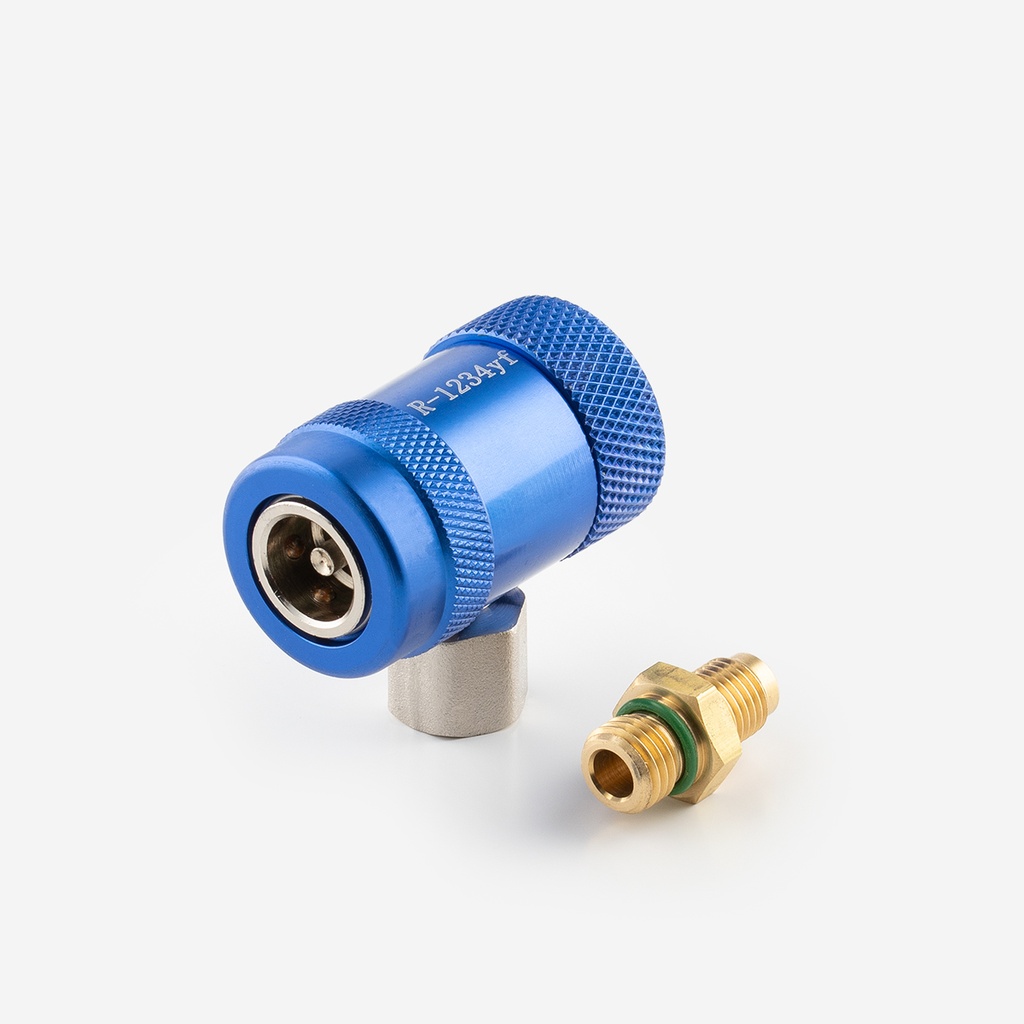 Auto coupler, blue low pressure  RC-1234YF-B