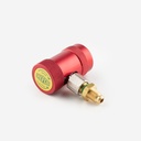 Auto coupler, red high pressure  RC-1234YF-R