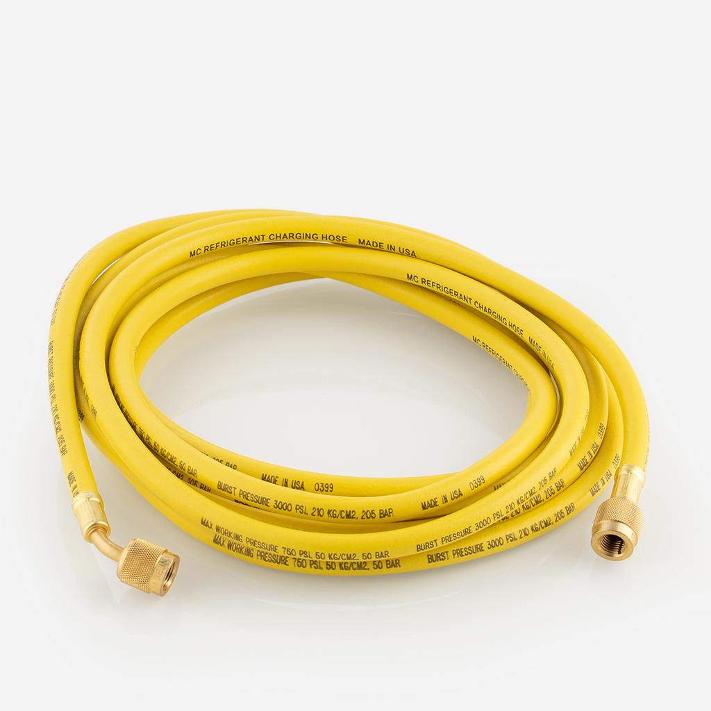 Charging hose 5m 1/4" SAE yellow