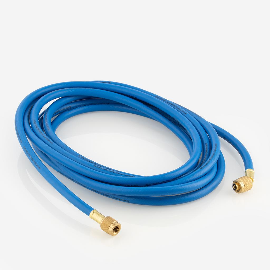 Charging hose 5m 1/4" SAE blue