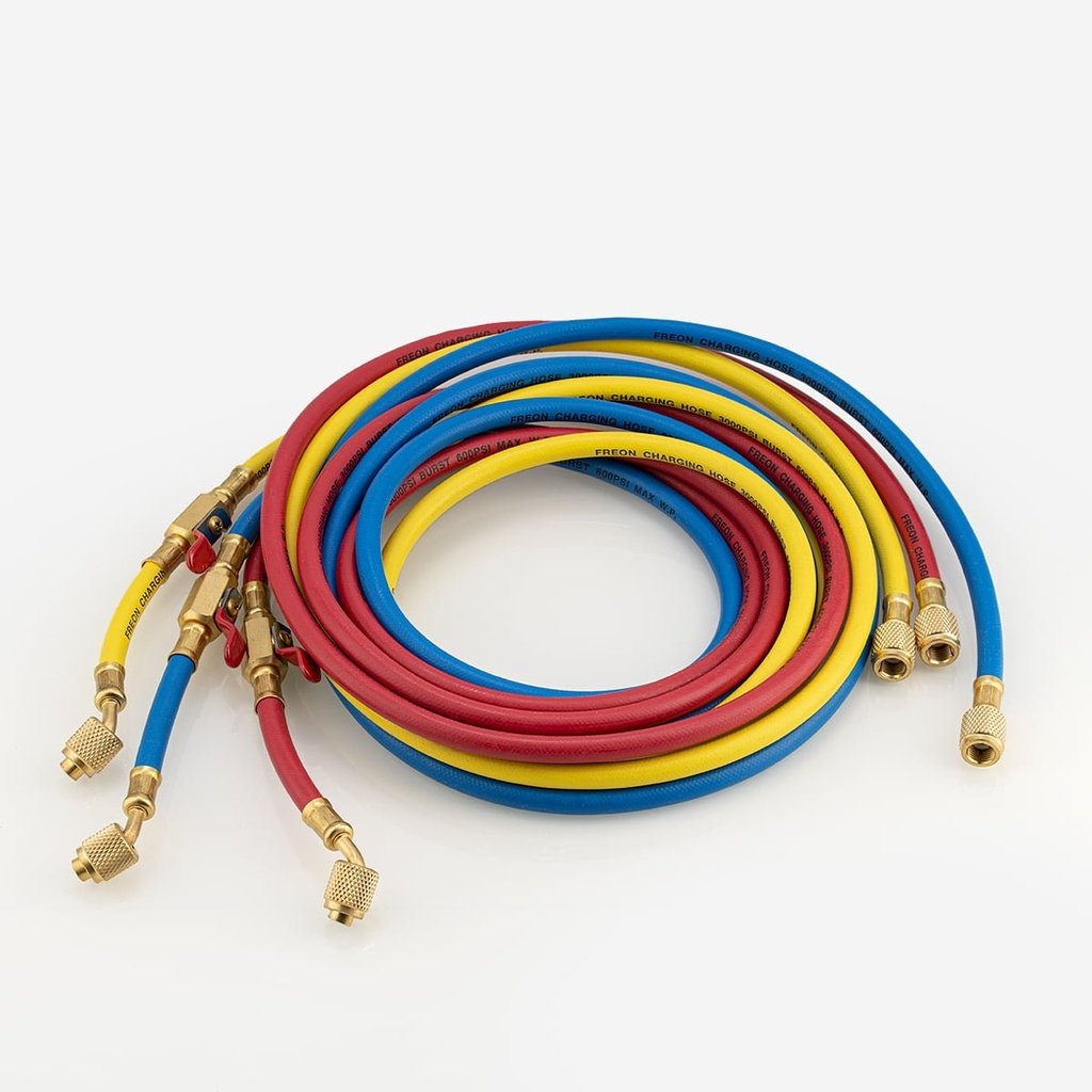 Service hose kit 2,4m -1/4"-45° 