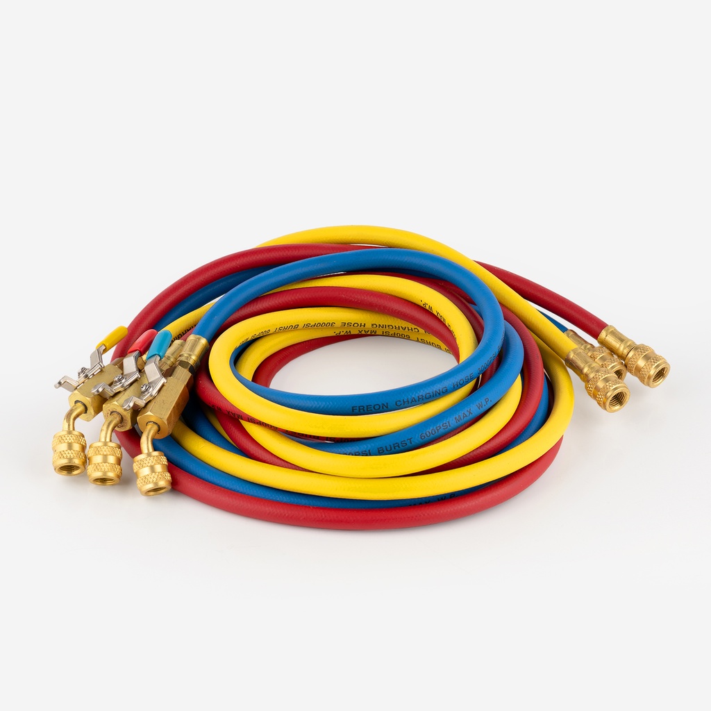 Service hose kit 2,4m -1/4"-45° 