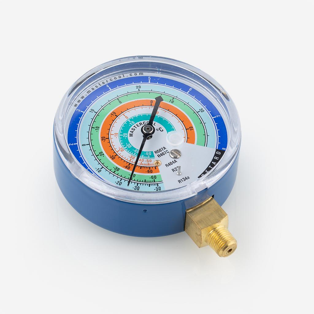 Low pressure gauge Mastercool    R134A,R404A,R407C,R507A 1/8" NPT