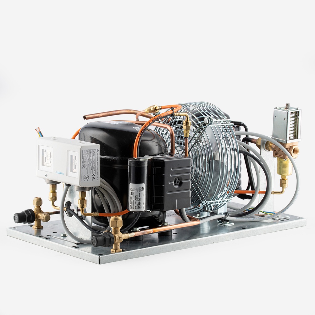 Condensing unit R134A, HBP 230V  AE4430YFZ, (water condensing)   